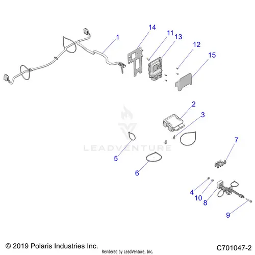 Electrical: Box Harness Reg Relay Ecm - 2020 Polaris Rzr 570 1