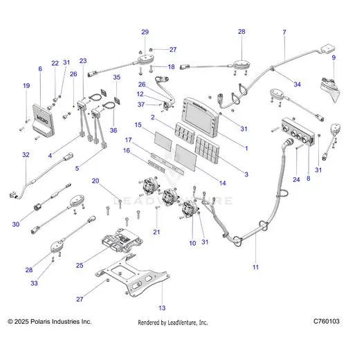 Electrical: Components - 2026 Polaris Rzr Pro R Race H.O. 1