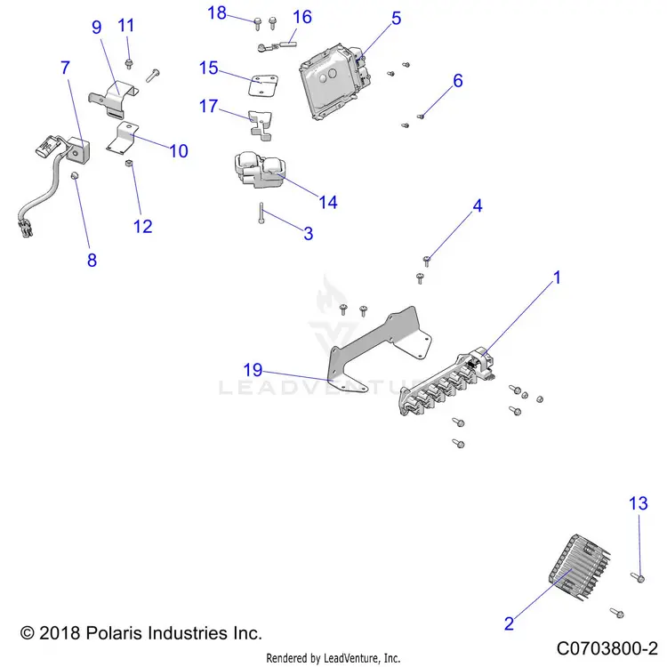 Electrical: Components And Options - 2020 Polaris General 1000 Deluxe Eps 1
