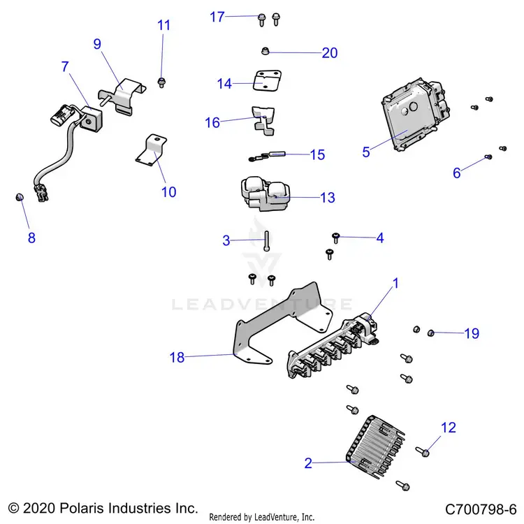 Electrical: Components And Options - 2022 Polaris General 1000 Premium Eps 1