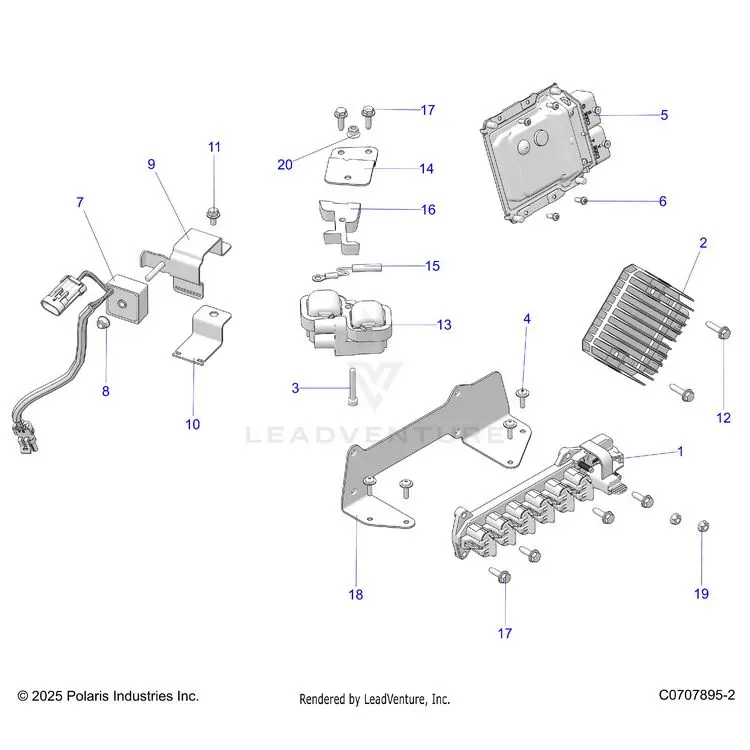 Electrical: Components And Options - 2026 Polaris General Xp 4 1000 Ultimate 1