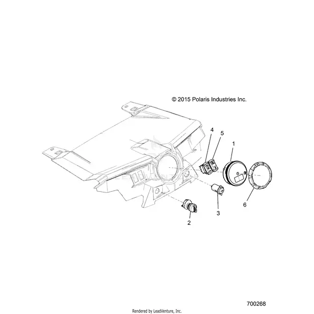 Electrical: Dash Instruments And Controls - 2016 Polaris Rzr S 900 1