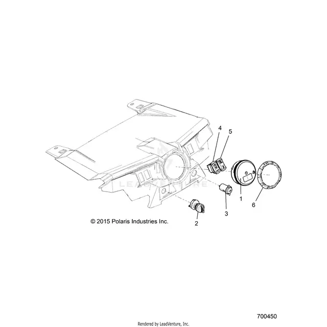 Electrical: Dash Instruments And Controls - 2016 Polaris Rzr Xp Turbo 1