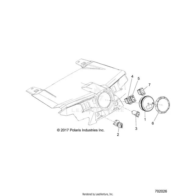 Electrical: Dash Instruments And Controls - 2018 Polaris Rzr Xp 1000 1