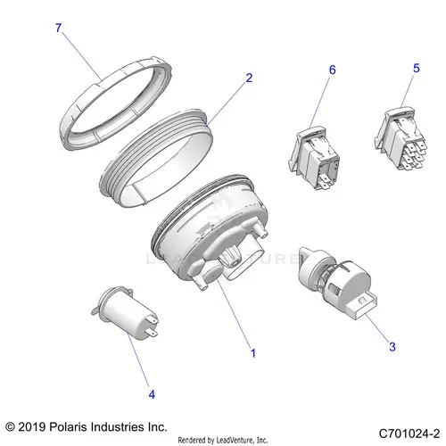 Electrical: Dash Instruments And Controls - 2020 Polaris Rzr S 4 1000 1