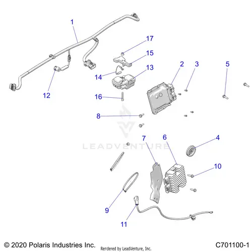 Electrical: Ecm Regulator - 2020 Polaris Rzr 900 Eps Ride Command 1