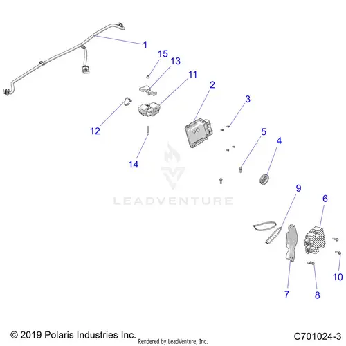 Electrical: Ecm Regulator - 2020 Polaris Rzr Trail 900 1