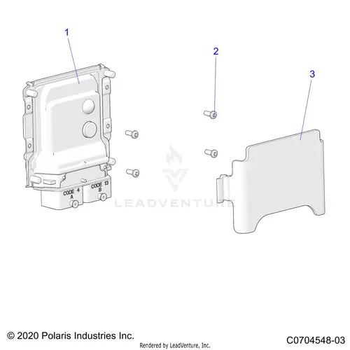 Electrical: Ecu - 2022 Polaris Rzr Pro R Sport/Premium 1