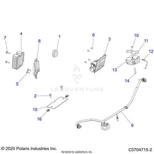 Electrical: Ecu Reg Etc. - 2022 Polaris Rzr Trail S 1000 Ultimate 1