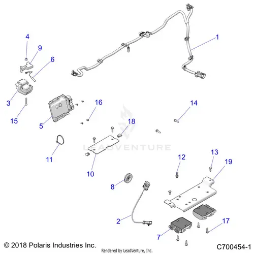 Electrical: Ecu Regulator Etc. - 2019 Polaris Rzr Xp 4 Turbo S Velocity 1
