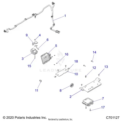Electrical: Ecu Regulator Etc. - 2021 Polaris Rzr Xp Turbo 1