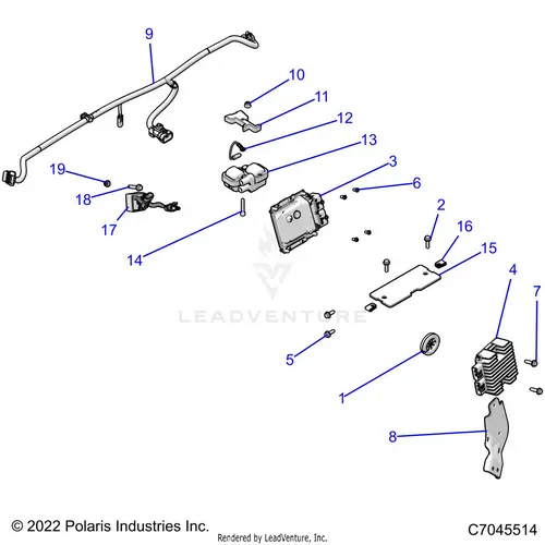 Electrical: Harness Components - 2022 Polaris Rzr Trail 900 Premium 1