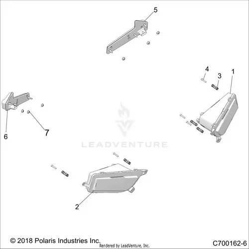 Electrical: Headlights And Taillights - 2019 Polaris Rzr Xp 4 Turbo S Velocity 1