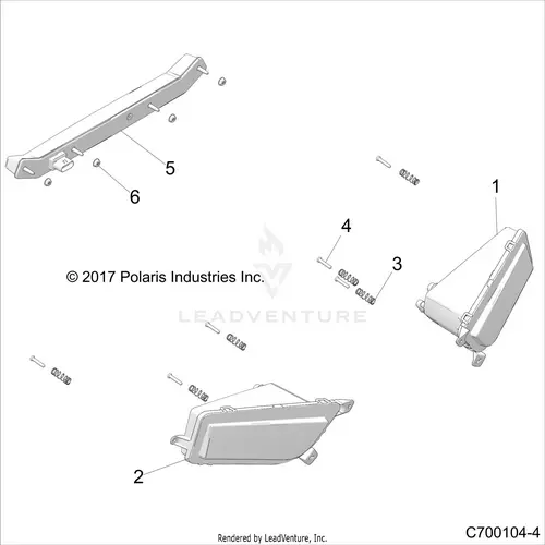 Electrical: Headlights And Taillights - 2021 Polaris Rzr Rs1 Eps 1
