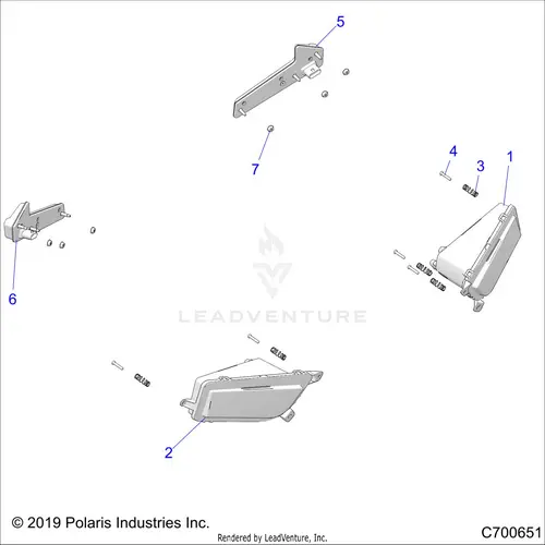 Electrical: Headlights And Taillights - 2021 Polaris Rzr Xp Turbo 1