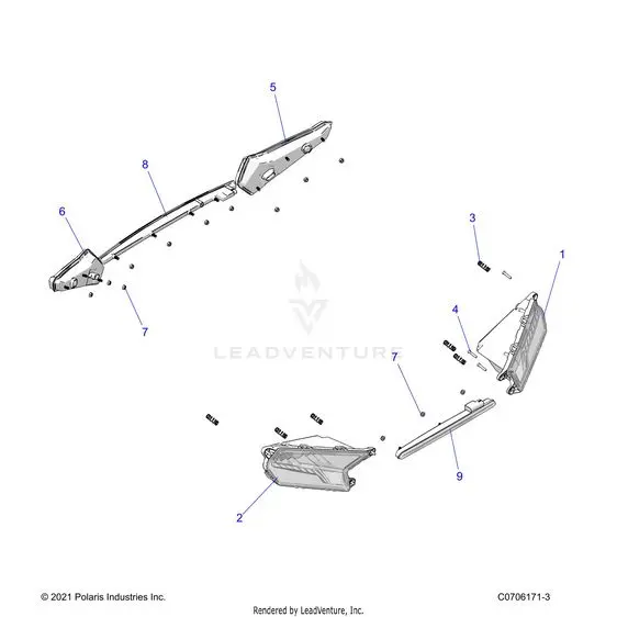 Electrical: Headlights And Taillights - 2024 Polaris Rzr Xp 1000 Ultimate 1
