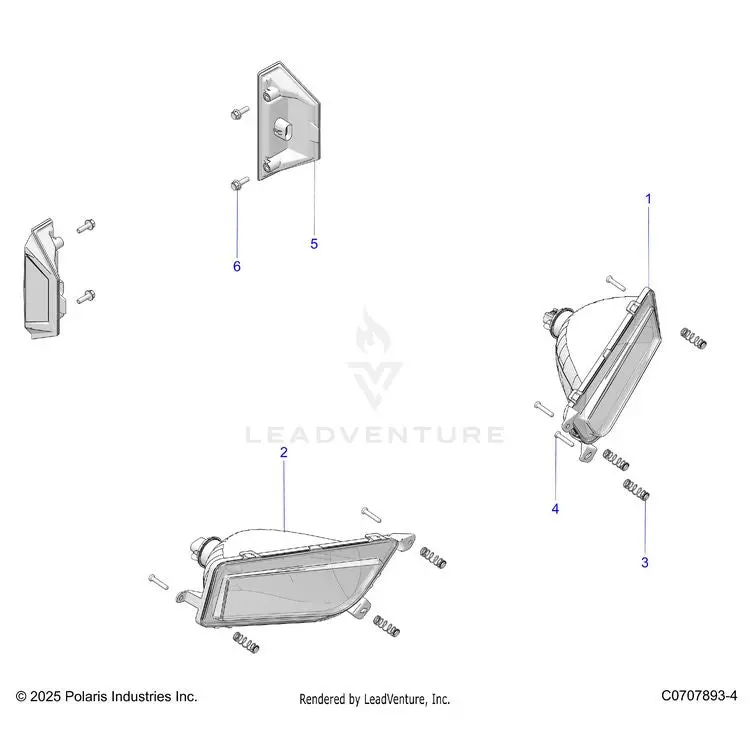 Electrical: Headlights And Taillights - 2026 Polaris General 1000 Premium 1