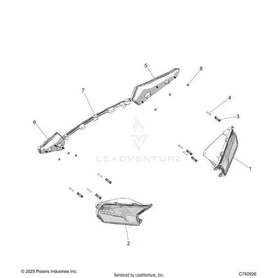 Electrical: Headlights And Taillights - 2026 Polaris Rzr Xp 1000 Sport 1