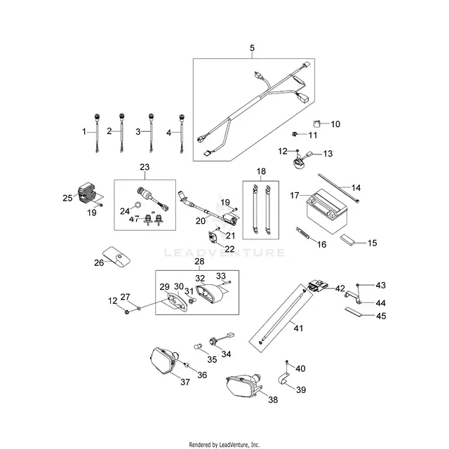 Electrical: Parts - 2018 Polaris Rzr 170 1