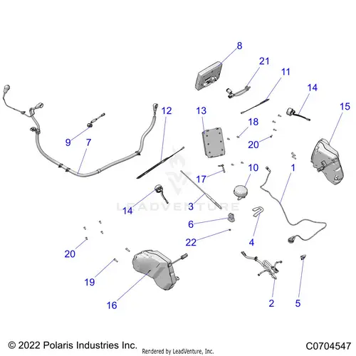 Electrical: Ride Command - 2023 Polaris Rzr Pro R Sport/Premium 1