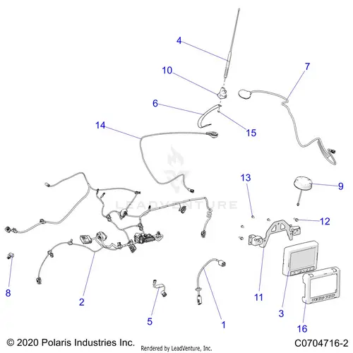 Electrical: Ride Command Components - 2022 Polaris Rzr Trail S 1000 Ultimate 1