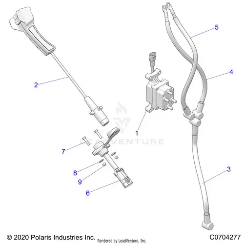 Electrical: Winch - 2022 Polaris Rzr Xp 1000 Trails & Rocks 1