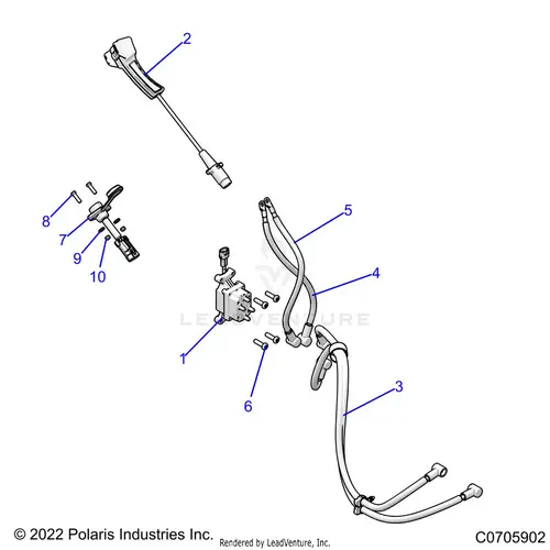 Electrical: Winch - 2022 Polaris Rzr Xp 4 1000 High Lifter 1