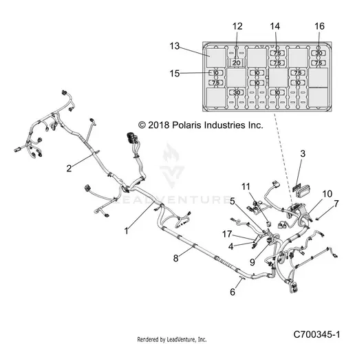 Electrical: Wire Harness - 2020 Polaris Rzr Xp 4 1000 1