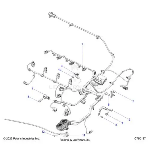 Electrical: Wire Harness Engine - 2025 Polaris Rzr Pro R Ultimate 1