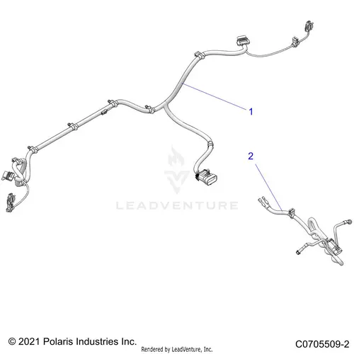Electrical: Wire Harness Peripheral - 2022 Polaris Rzr Pro Xp 4 Ultimate 1
