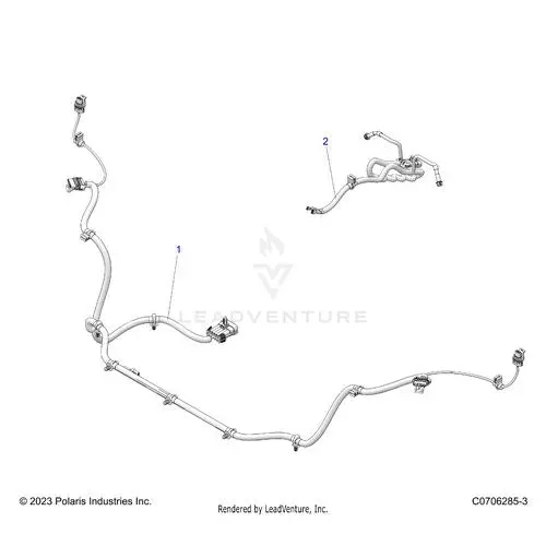 Electrical: Wire Harness Peripheral - 2024 Polaris Rzr Pro Xp Premium 1