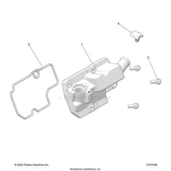 Engine: Breather - 2026 Polaris Rzr Trail S 1000 Ultimate 1