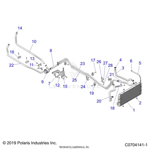 Engine: Cooling Aux. System - 2020 Polaris Rzr Turbo S 1