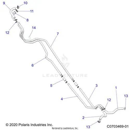 Engine: Cooling Hoses And Related - 2024 Polaris Rzr Pro R 4 Ultimate 1