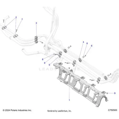 Engine: Cooling Mounting - 2026 Polaris Rzr Pro S Sport 1