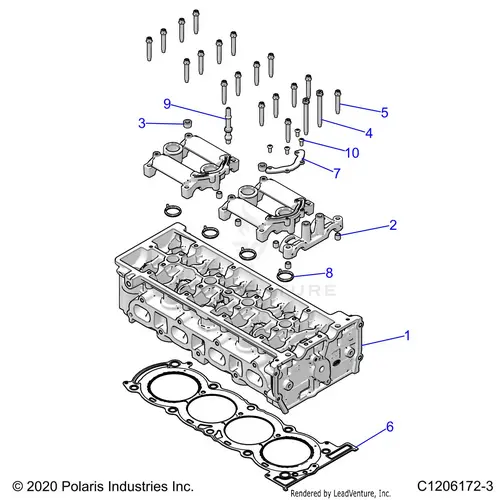 Engine: Cylinder Head - 2022 Polaris Rzr Pro R 4 Ultimate 1