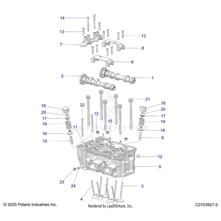 Engine: Cylinder Head And Valves - 2026 Polaris General Xp 1000 Premium 1