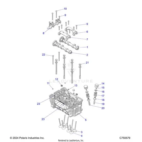 Engine: Cylinder Head And Valves - 2026 Polaris Rzr Xp 4 1000 Ultimate 1