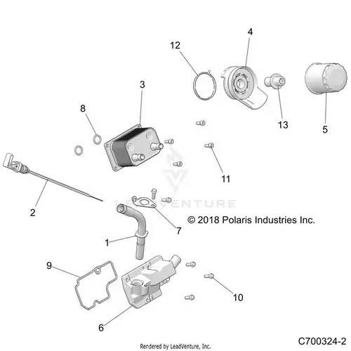 Engine: Dipstick And Oil Filter - 2019 Polaris Rzr Turbo 4 1