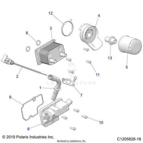 Engine: Dipstick And Oil Filter - 2020 Polaris Rzr Pro Xp 1
