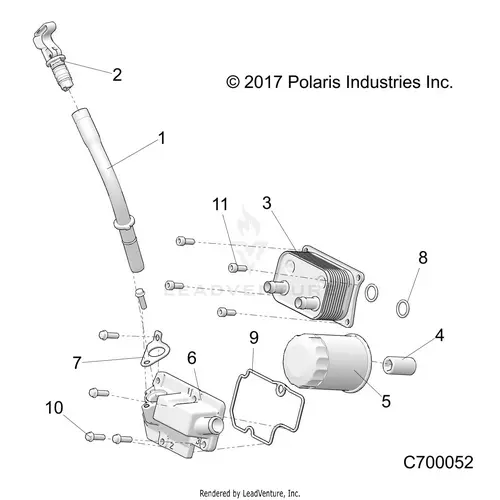 Engine: Dipstick And Oil Filter - 2020 Polaris Rzr S 4 1000 1