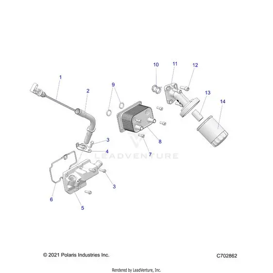 Engine: Dipstick And Oil Filter - 2024 Polaris Rzr Xp 1000 Ultimate 1