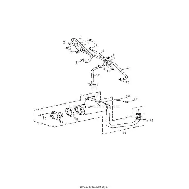 Engine: Exhaust - 2019 Polaris Rzr 170 1