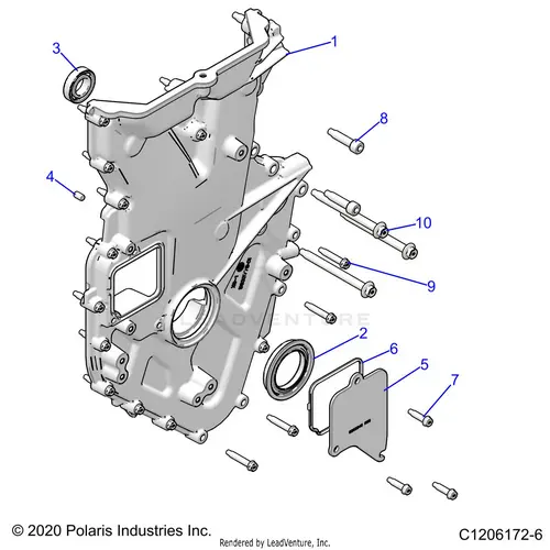 Engine: Front Cover And Related - 2023 Polaris Rzr Pro R 4 Lv 1