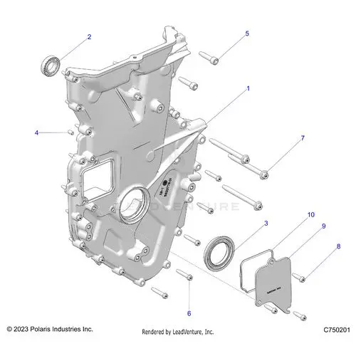 Engine: Front Cover And Related - 2026 Polaris Rzr Pro R Ultimate 1