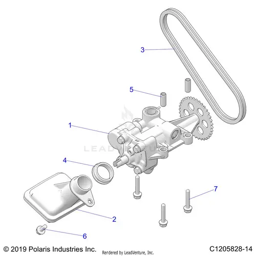 Engine: Oil Pump - 2022 Polaris Rzr Pro Xp 4 Ultimate 1