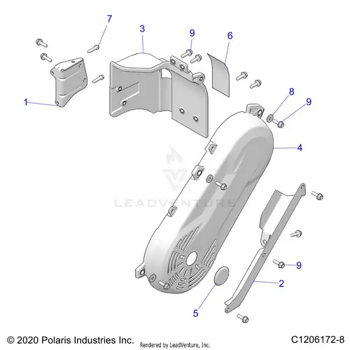 Engine: Shields - 2023 Polaris Rzr Pro R Sport/Premium 1