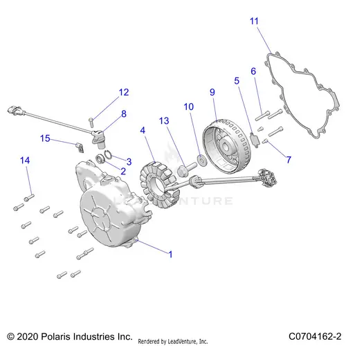 Engine: Stator And Flywheel - 2026 Polaris Rzr Xp 1000 Sport 1