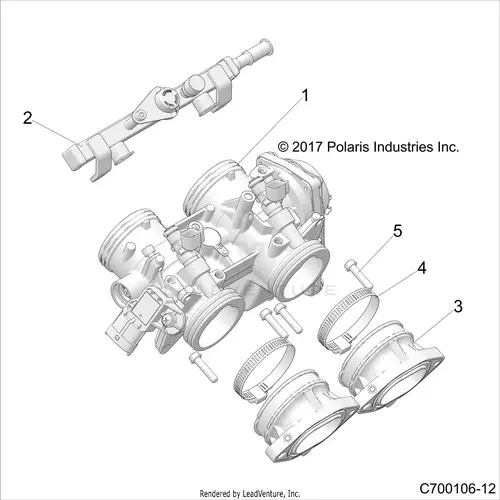 Engine: Throttle Body - 2019 Polaris Rzr Rs1 1