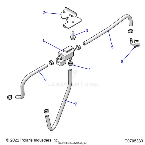 Engine: Turbo Boost Valve - 2022 Polaris Rzr Pro Xp 4 Ultimate 1